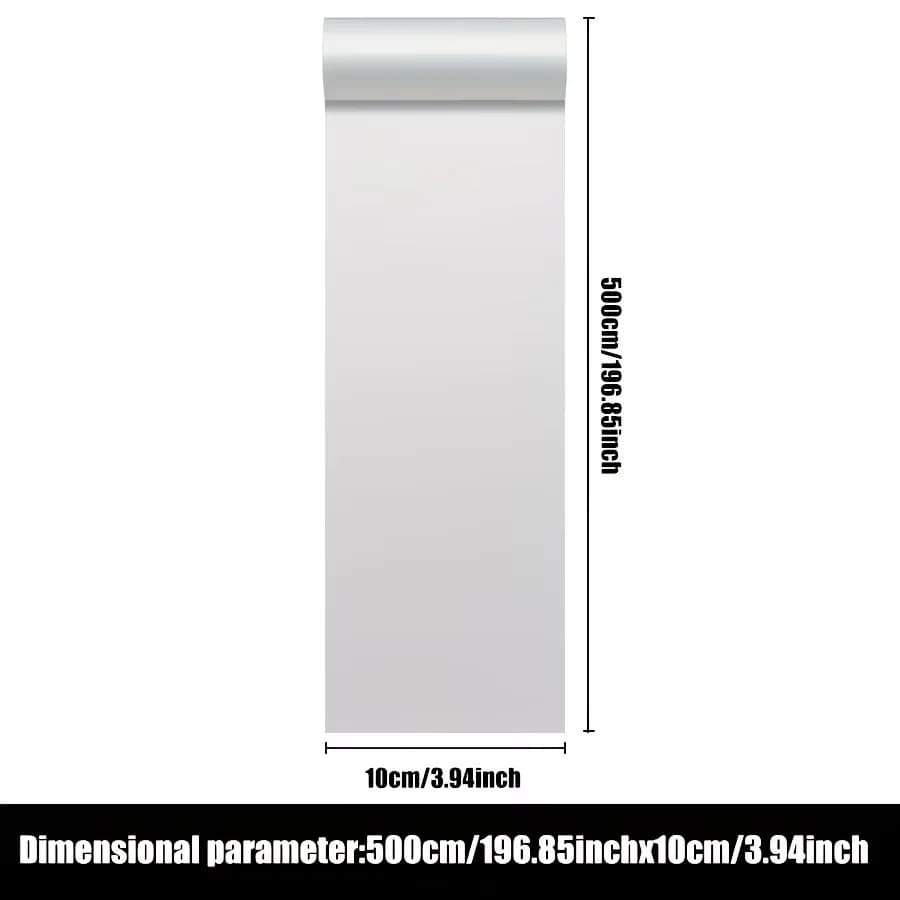 1/2 rouleaux de 5m/196,85 pouces, bordure dorée et argentée pure, cadre de miroir, autocollants muraux décoratifs pour cadres photo, fond de télévision
