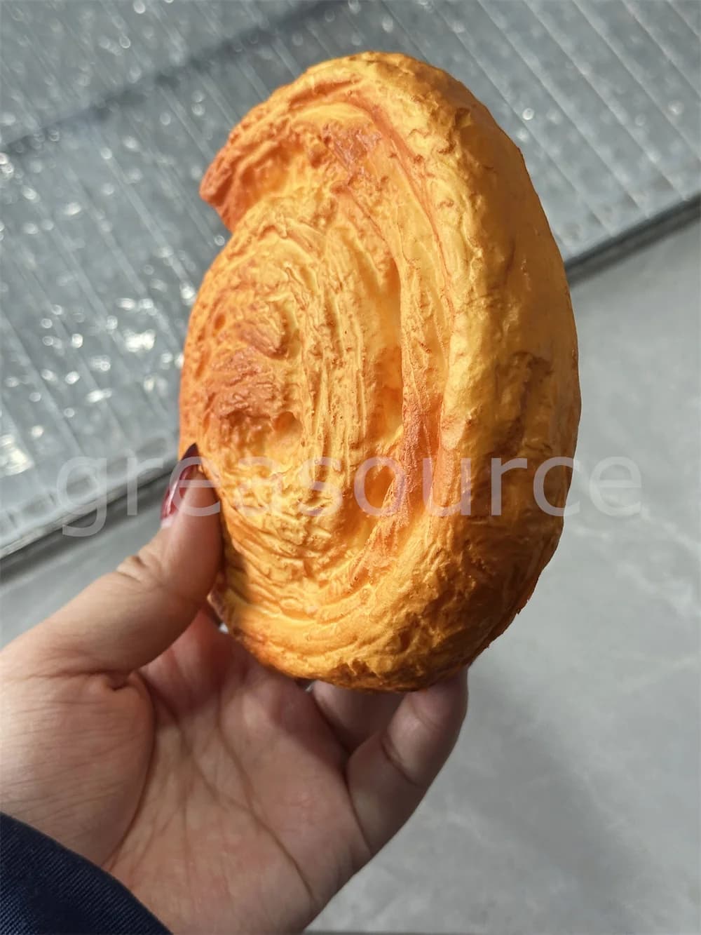 Simulation de modèle alimentaire, accessoires de décoration de fête, rouleau de cannelle, pain Pu, cannelle, rouleaux de New York, choix doux, affichage de commande, spectacle de Croissant