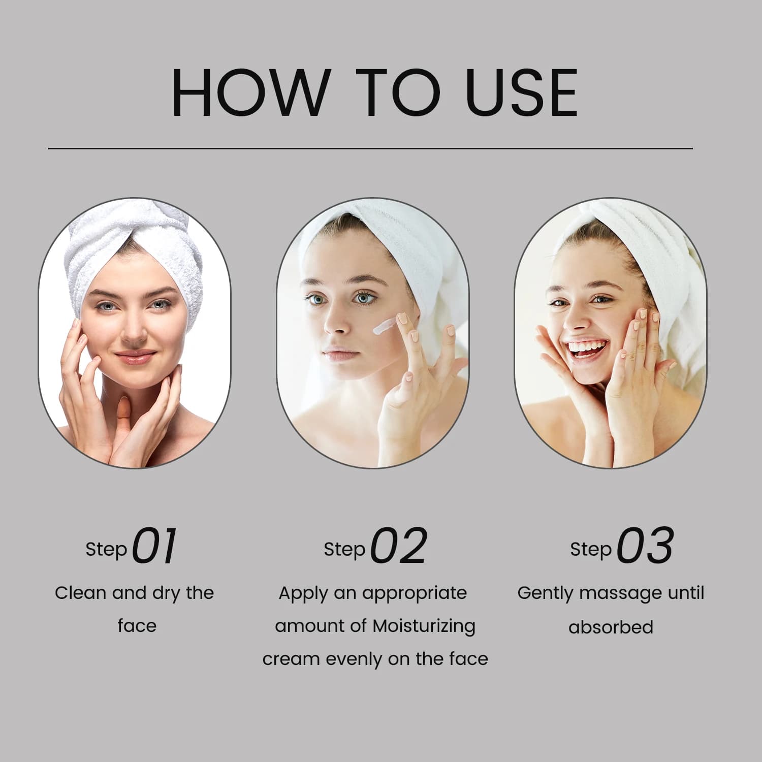 Crème visage AOAO - Acide hyaluronique, peptide de collagène, huile de jojoba et vitamine E - Soin raffermissant et hydratant pour une recherche plus jeune