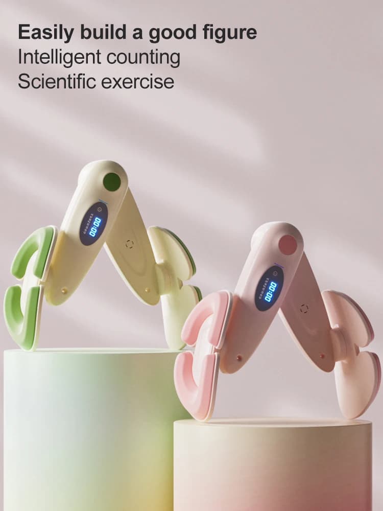 Pinces à jambes pour femmes, réparation post-partum, muscles du plancher pelvien, entraîneur, exercice compté par LED, beauté des jambes, équipement de Fitness pratique