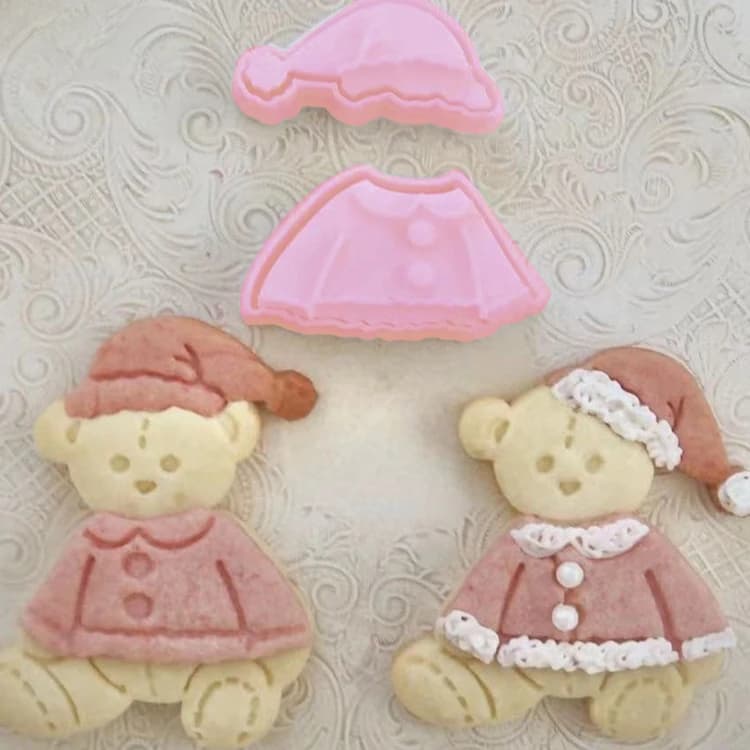 Moule à biscuits au beurre d'ours de dessin animé