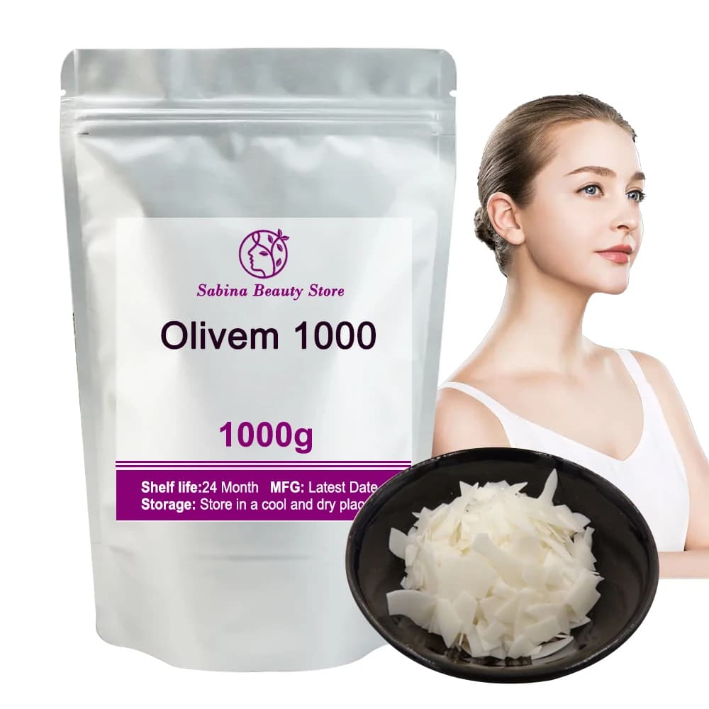 Hot Supply Olivem 1000 crèmes et lotions et savon de cire émulsifiante - Matière première cosmétique fabriquée en Italie