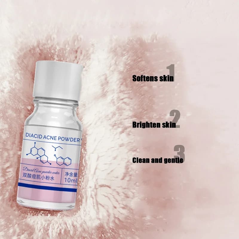 Essence d'acné concentrée d'acide salicylique rose de 10 ml - contenant d'acide salicylique, d'acide lactose, de calamine, d'acide double soin double, s