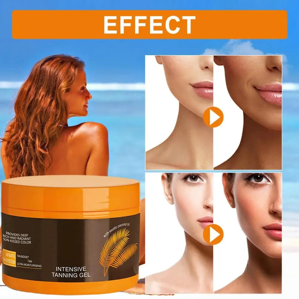 Gel de bronzage intensif