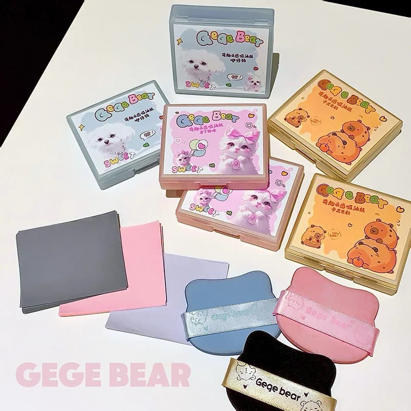 Gegebear Gogo Bear – feuilles absorbant l'huile