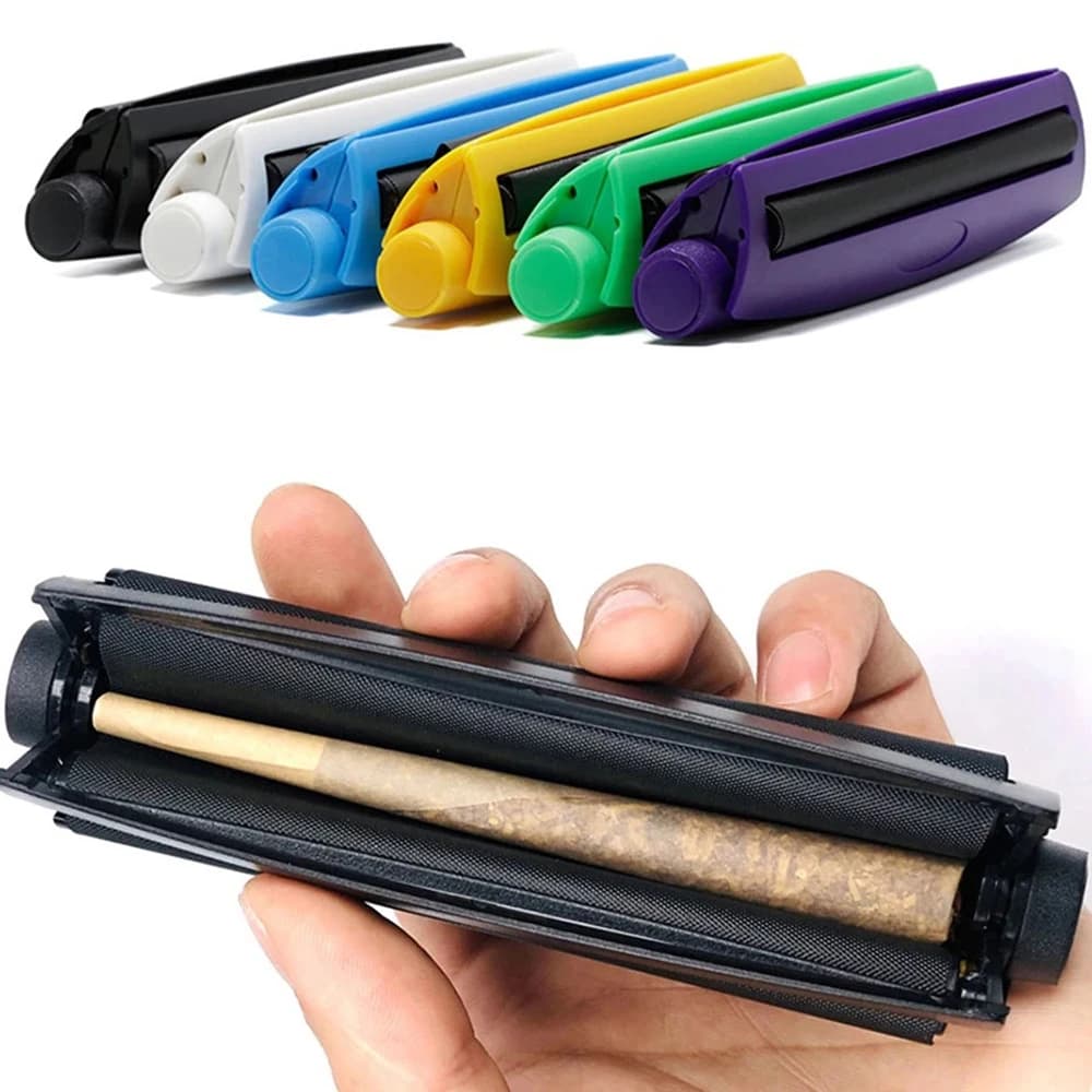 110mm Portable manuel Cigarette tabac herbe rouleau cône Machine à rouler main faisant outil de roulement accessoires pour fumer