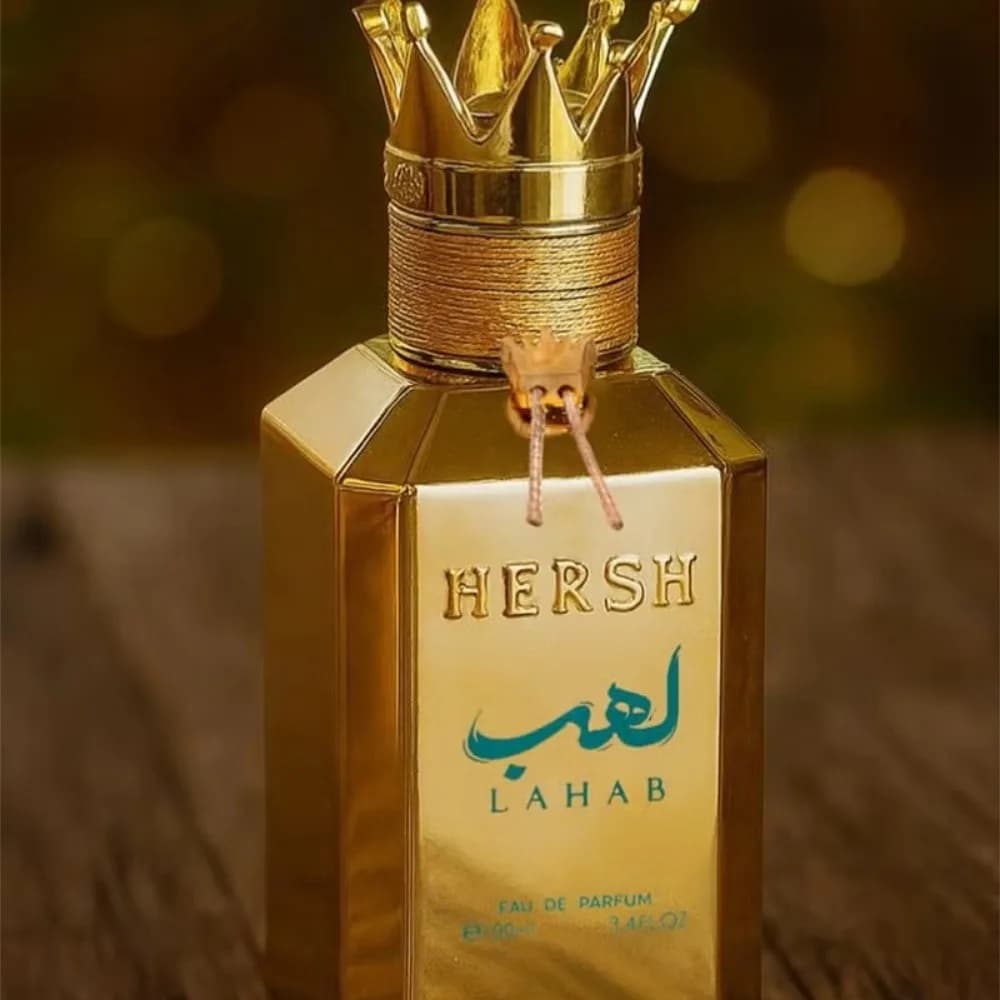 Parfum Hersh Lahab Eau de Toilette 100ml aux notes boisées audacieuses, basilic thaï frais, épices, poivre et pamplemousse, charmant et impressionnant