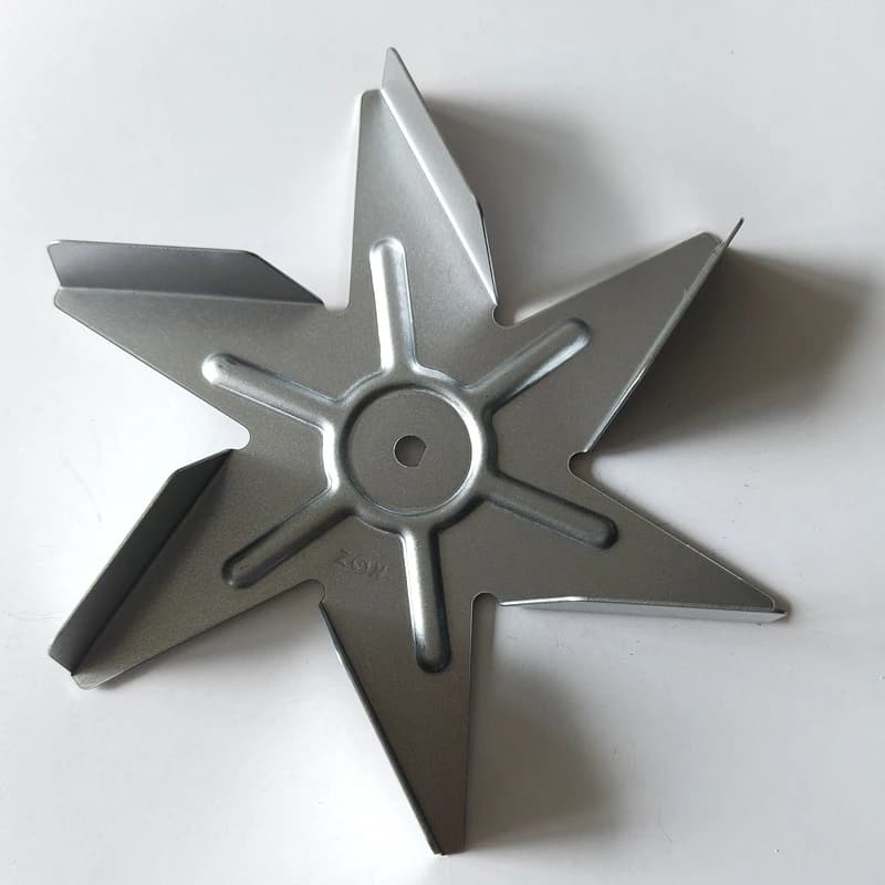 Pale d'impeller de ventilateur d'extraction pour poêle à granulés/four à biomasse