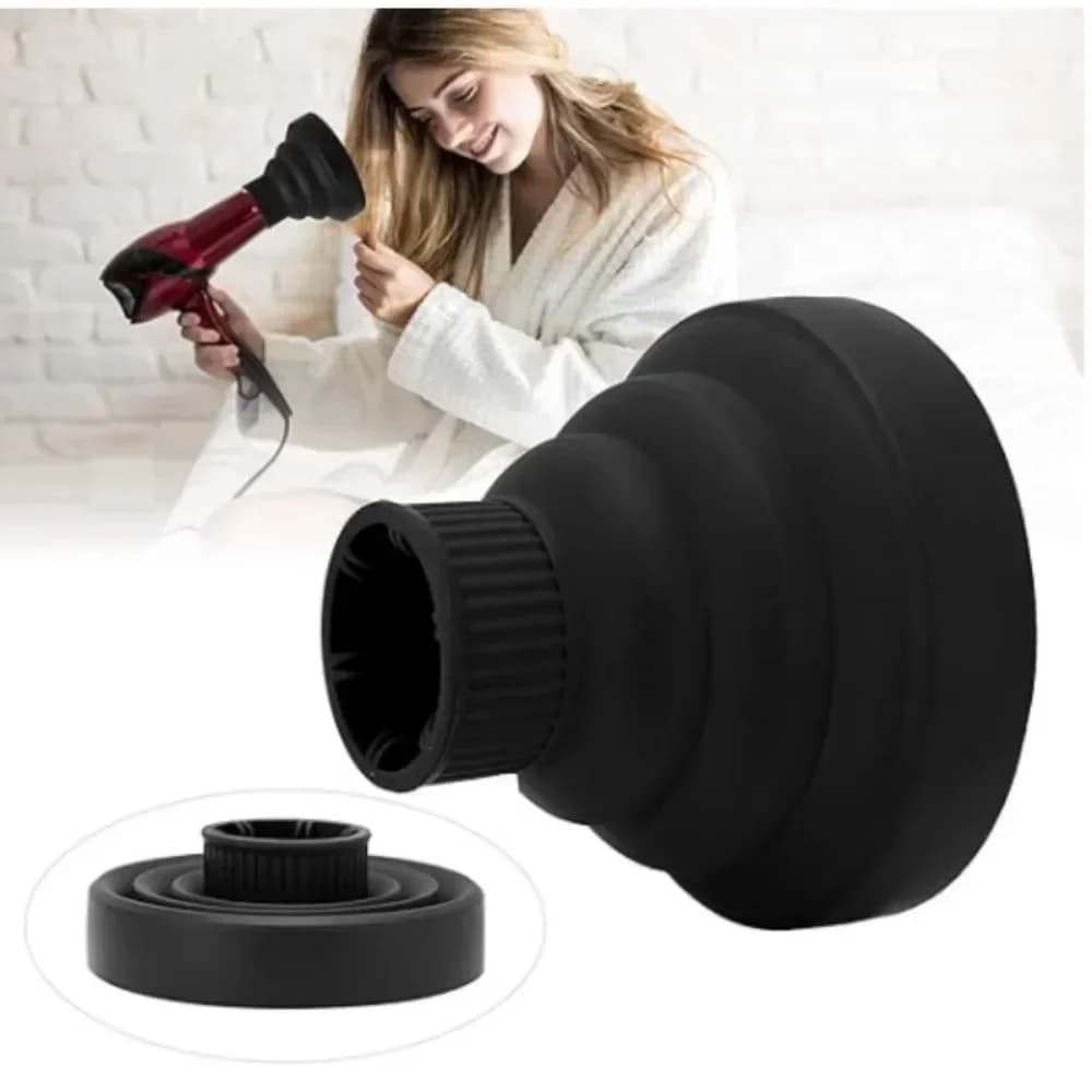 Couvercle de diffuseur de sèche-cheveux en Silicone, souffleur de séchage universel pour boucles, outils de coiffure, accessoires, équipement de Salon de coiffure
