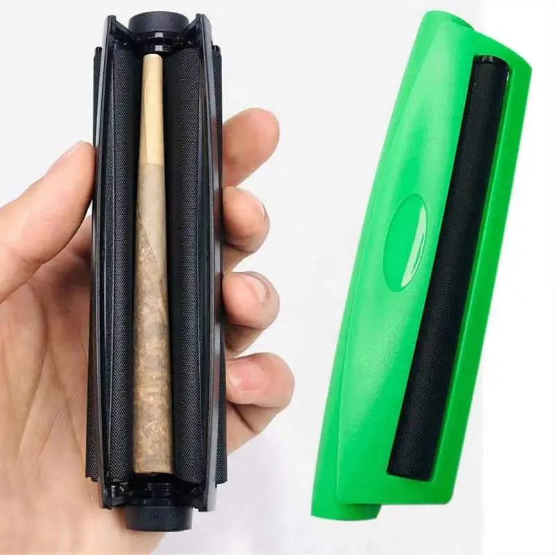 110mm Portable manuel Cigarette tabac herbe rouleau cône Machine à rouler main faisant outil de roulement accessoires pour fumer