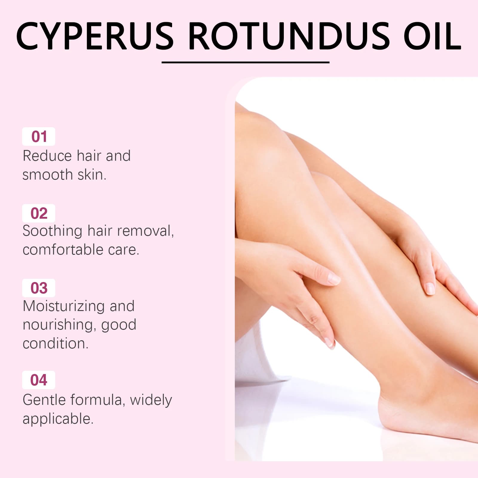 Soins d'épilation huile essentielle soin en douceur pour la peau nettoie l'épilation hydrate et hydrate soin quotidien huile essentielle