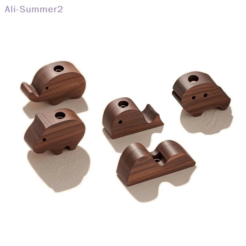 {MX} Diffuseur en bois en forme de Lion/éléphant/balète mignon