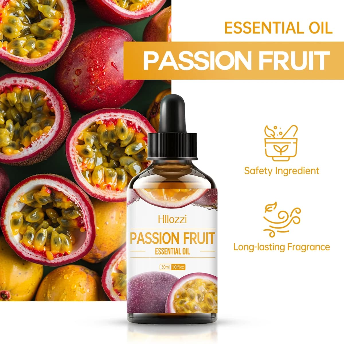 Huile essentielle de fruits de Passion