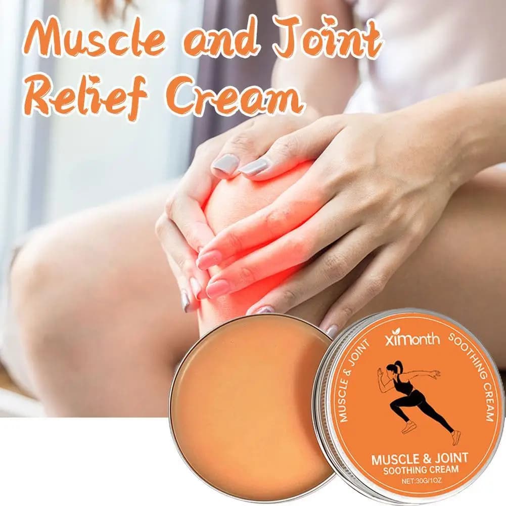 Crème apaisante pour les articulations musculaires, pénètre en profondeur, crème de soin corporel, formule douce, soin pour la peau, articulations confortables, crème de Massage, 30g