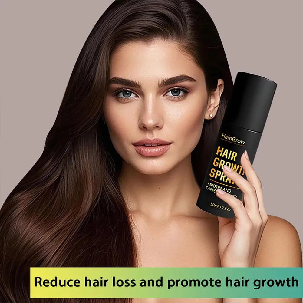 Spray de croissance des cheveux au gingembre