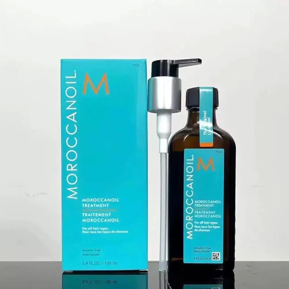 Traitement à l'huile essentielle pour cheveux du Maroc