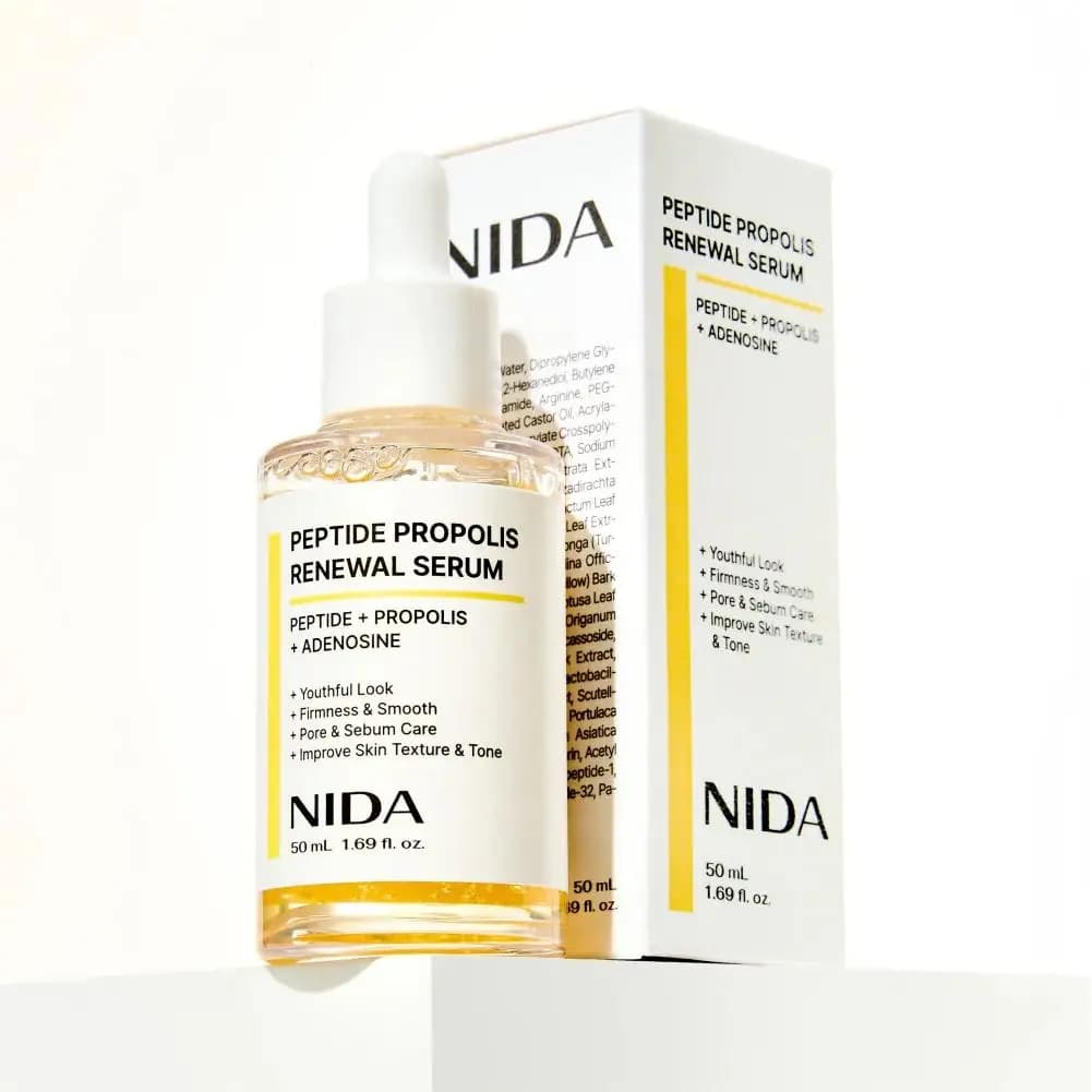 NIDA – sérum pour le visage au Peptide de Propolis, nourrissant et hydratant, soins originaux pour la peau, rajeunissement, crème raffermissante et lissante