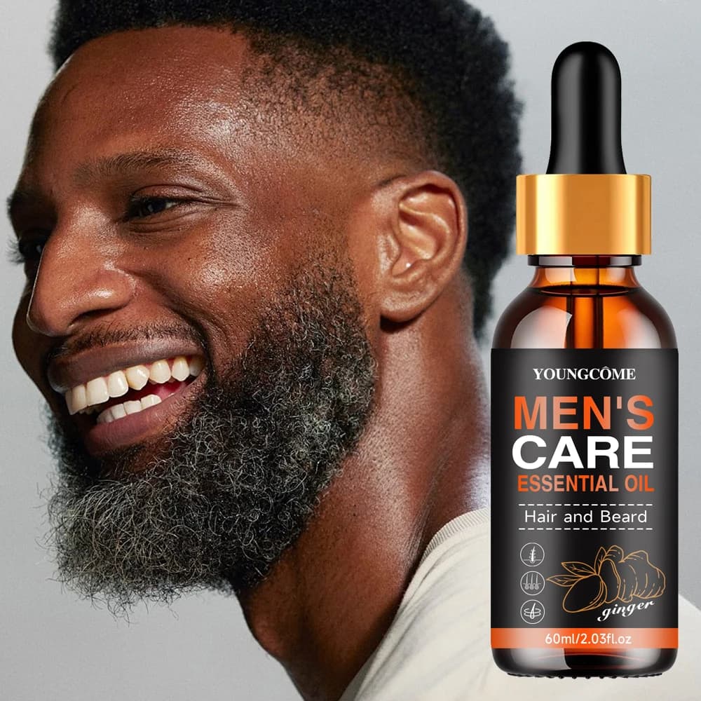 Huile essentielle de barbe pour hommes