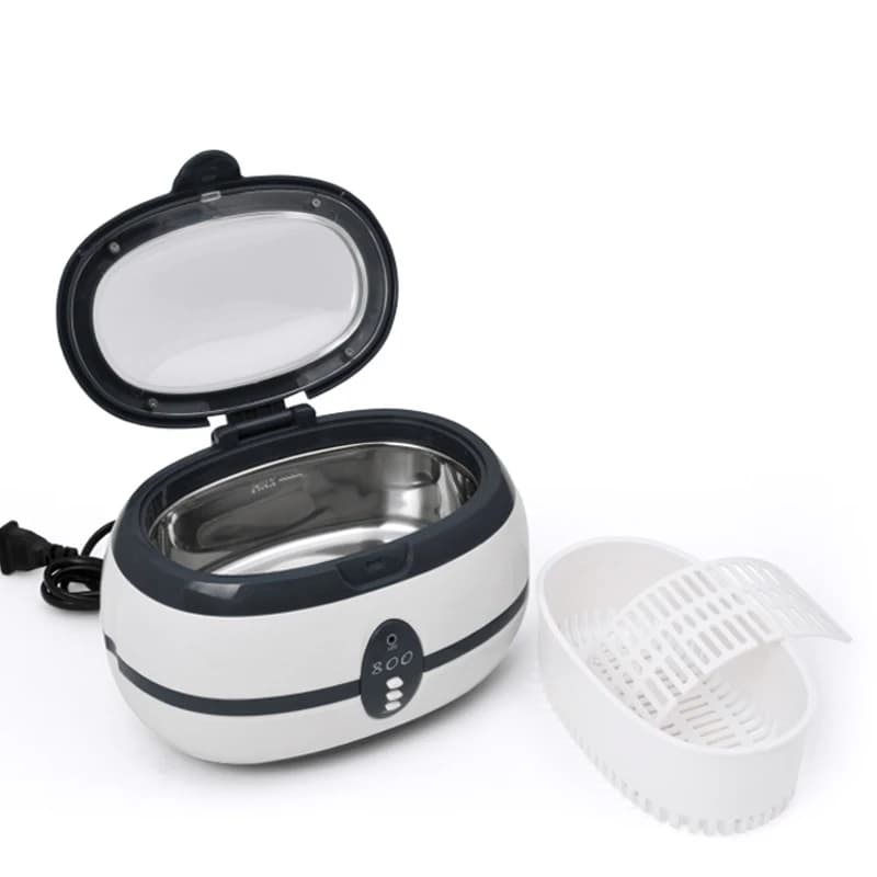 Nettoyeur à ultrasons ultra sonique, appareil de nettoyage pour bain, protège-dents, bijoux, montres, lunettes, rasoir, livres dentaires