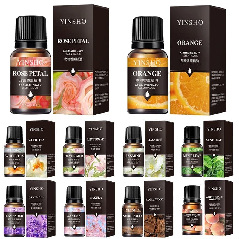 Plante à base de plantes aromathérapie huile essentielle café bois de santal bois arôme vanille Rose bougie humidificateur aromathérapie huile essentielle