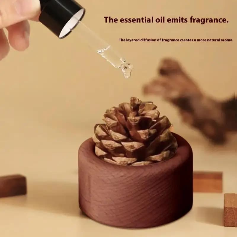 Diffuseur de parfum naturel de conception sphérique