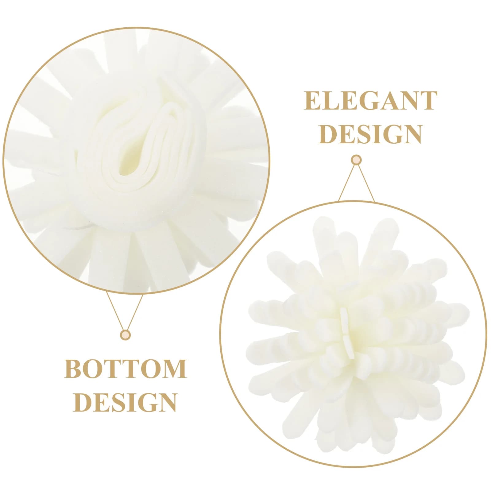 100 pièces Pe fleur diffuseur aromathérapie huile essentielle Mini bureau salle de bain bâtons décor à la maison élégant