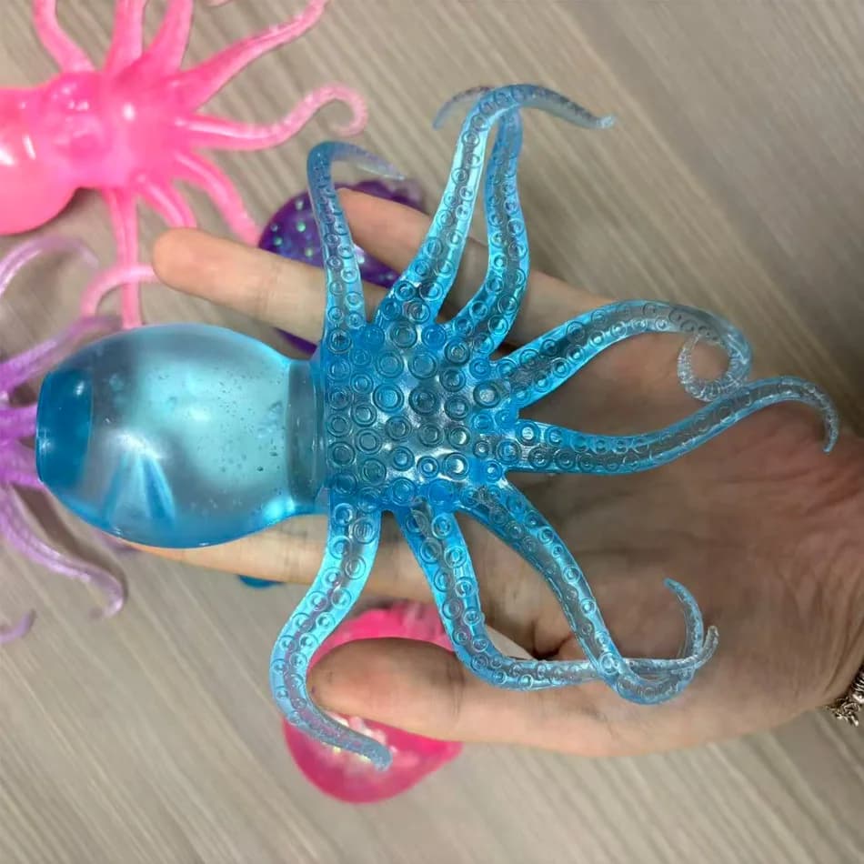 En stock Méduse Squishy à modeler musicale