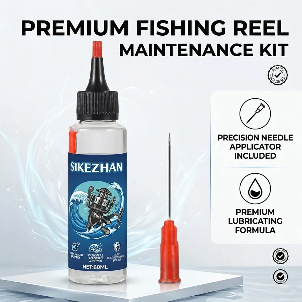 Huile lubrifiante ultime pour moulinets de pêche : Lubrifiant professionnel pour un lancer fluide