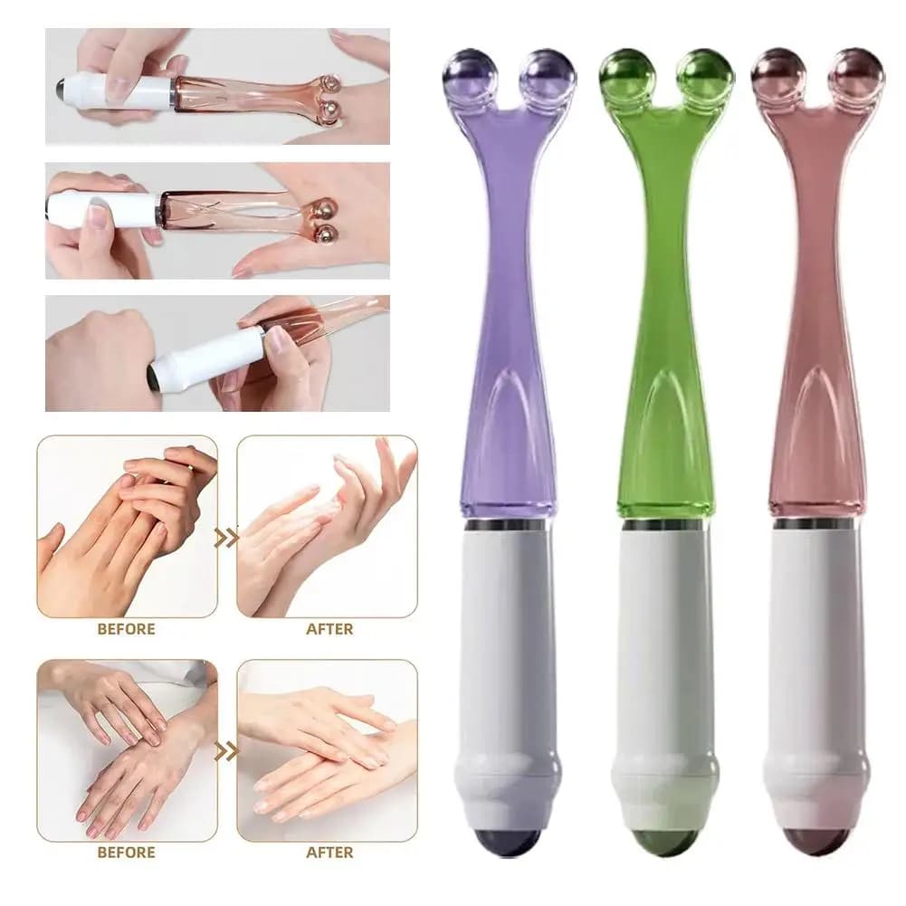 Rouleau de massage pour les doigts, améliore la circulation, soulage l'arthrite, la douleur et le stress aux mains, outil de massage pour les doigts, les mains et les paumes