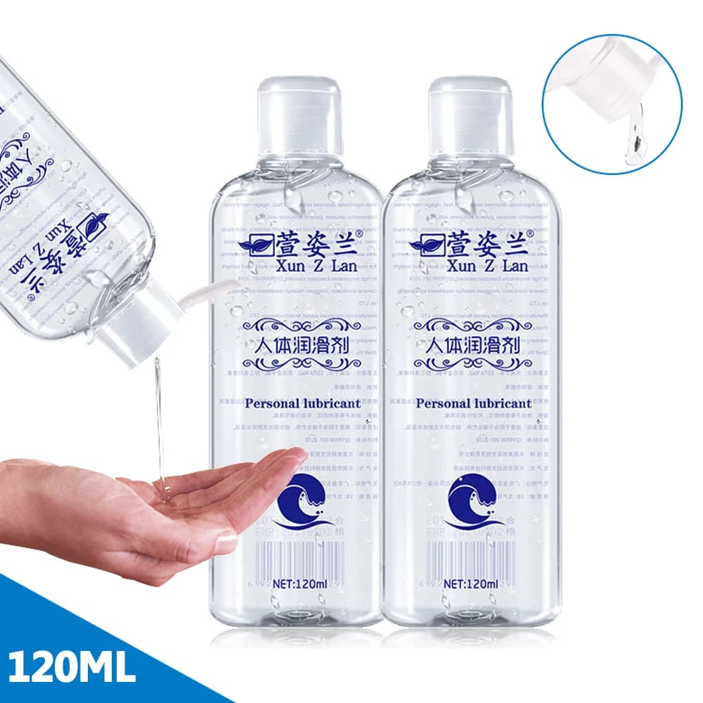120ml lubrifiant soluble dans l'eau jouets sexuels pour hommes huile lubrifiante pour sexe Anal pur naturel lubrifiant sexuel Oral jouets pour adultes Sexshop féminin