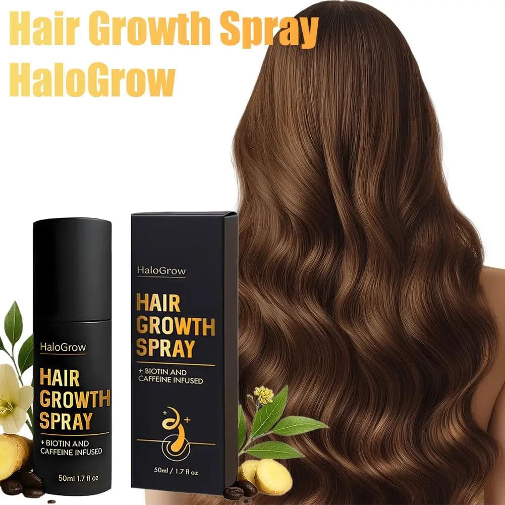 Spray de croissance des cheveux au gingembre