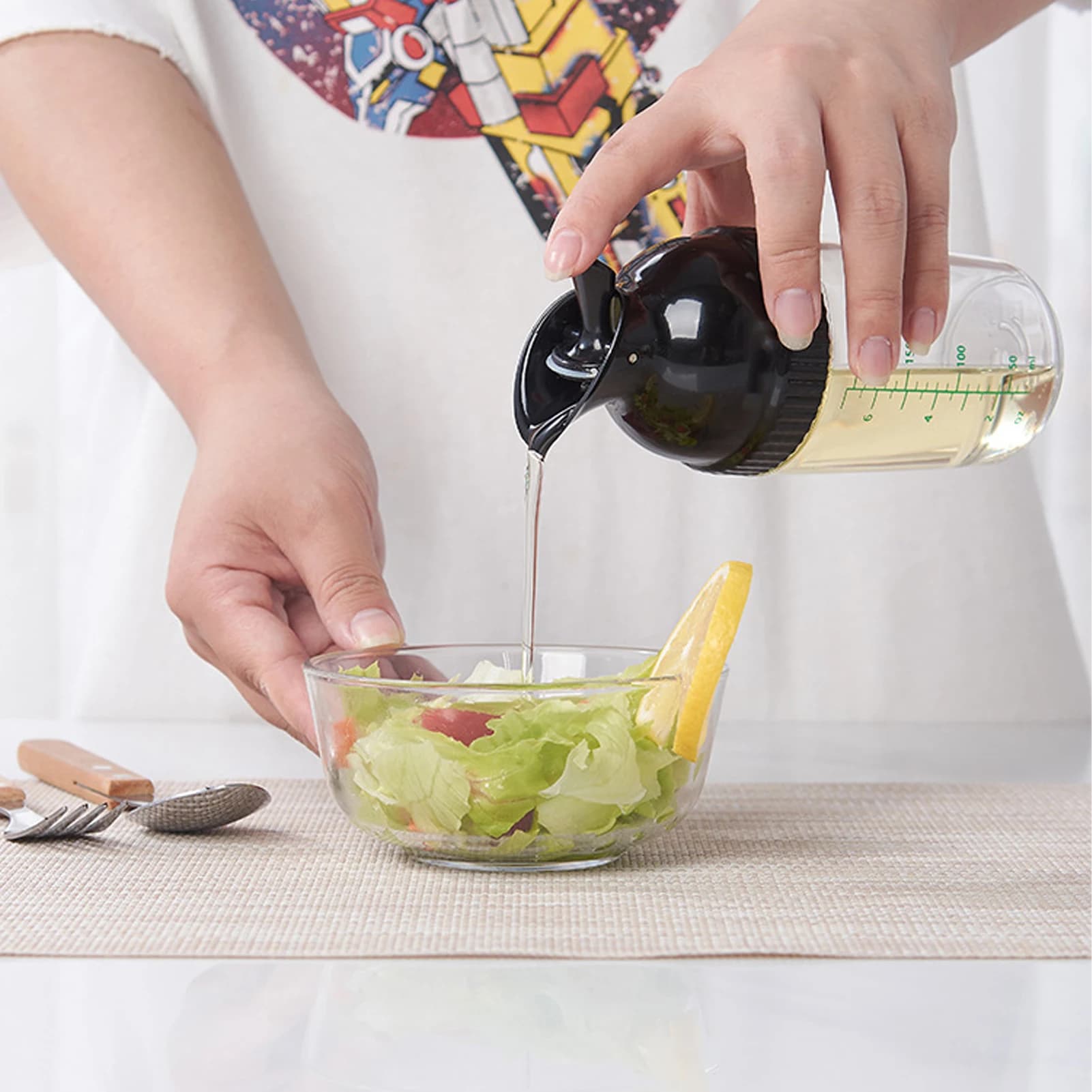 Shaker à vinaigrette de 200ml