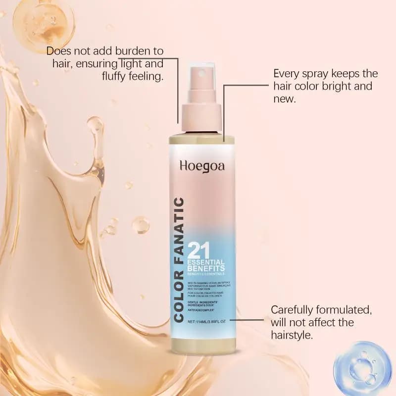 Spray protecteur thermique pour cheveux colorés