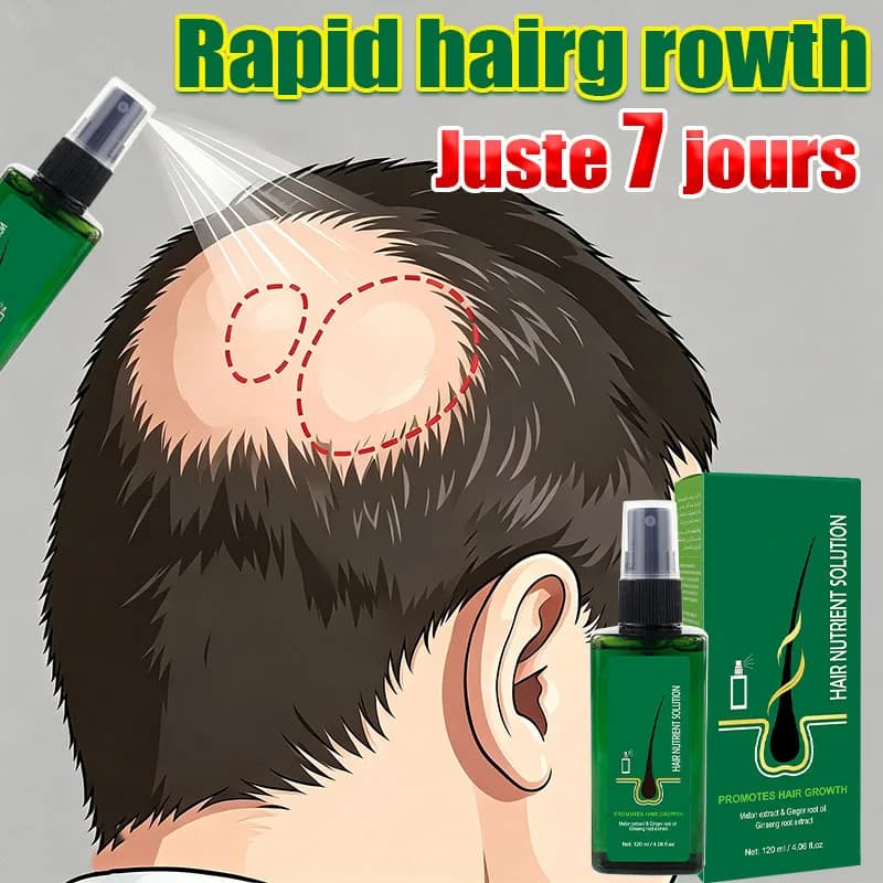 Spray anti-chute de cheveux et stimulant la croissance