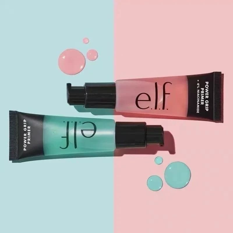 ELF 24ml 75ml Power Grip Primer Texture Rafraîchissante Facilement Absorbable Hydratante Raffermissante Purifiante Cosmétiques de Maquillage