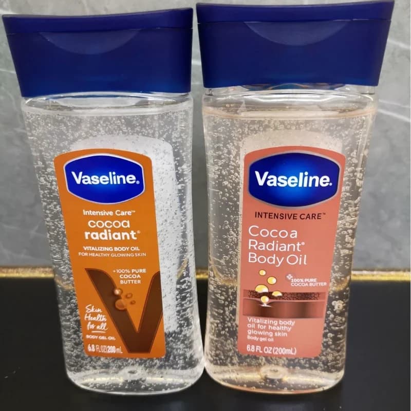 Huile corporelle à vaseline, éclaircit le teint, améliore la peau sèche et éclatée, nourrit et hydrate l'huile gel pour le corps, 200 ml