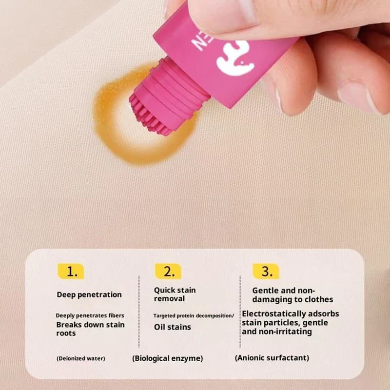 Stylo dissolvant de taches instantané pour vêtements blancs, 25ml, puissant, pour voyage, lavage des vêtements de sauvetage de la sang, de l'huile de vin
