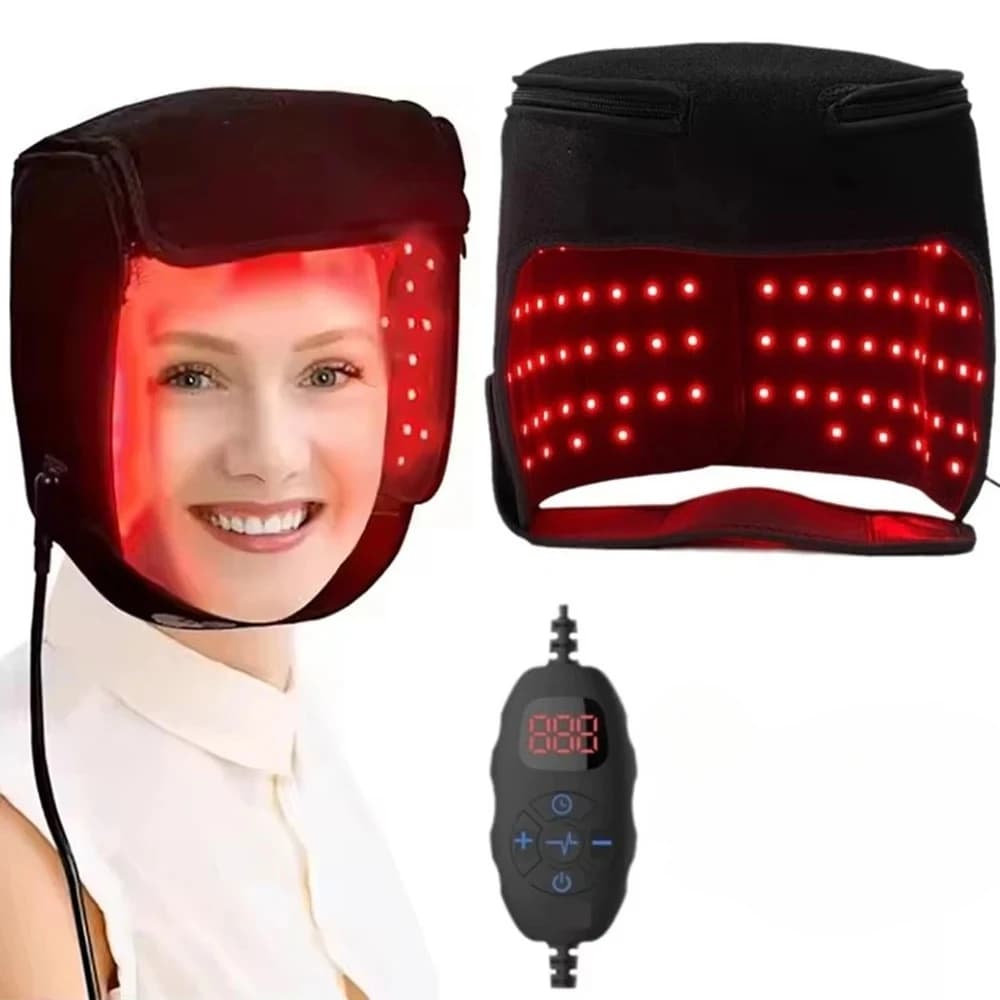 Chapeau pour cheveux à lumière rouge