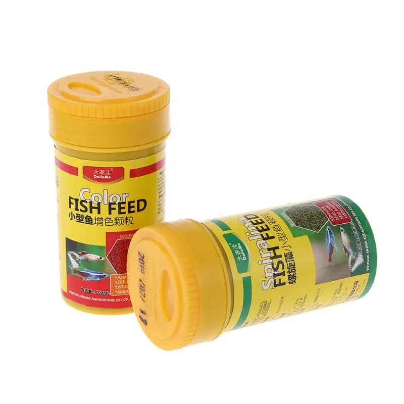 Nourriture nutritive pour poissons tropicaux pour aquarium, nourriture à la spiruline, document précieux, fournitures d'alimentation améliorées