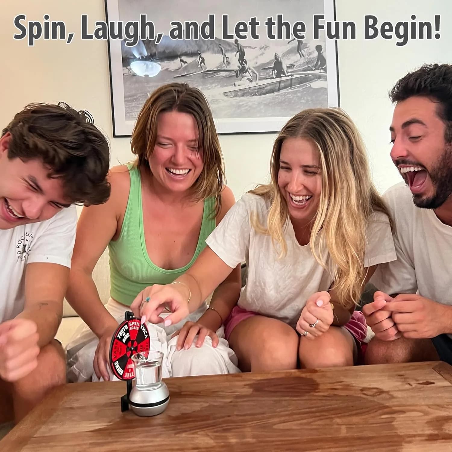 Jeu de tir à boire Spin The Wheel pour adultes