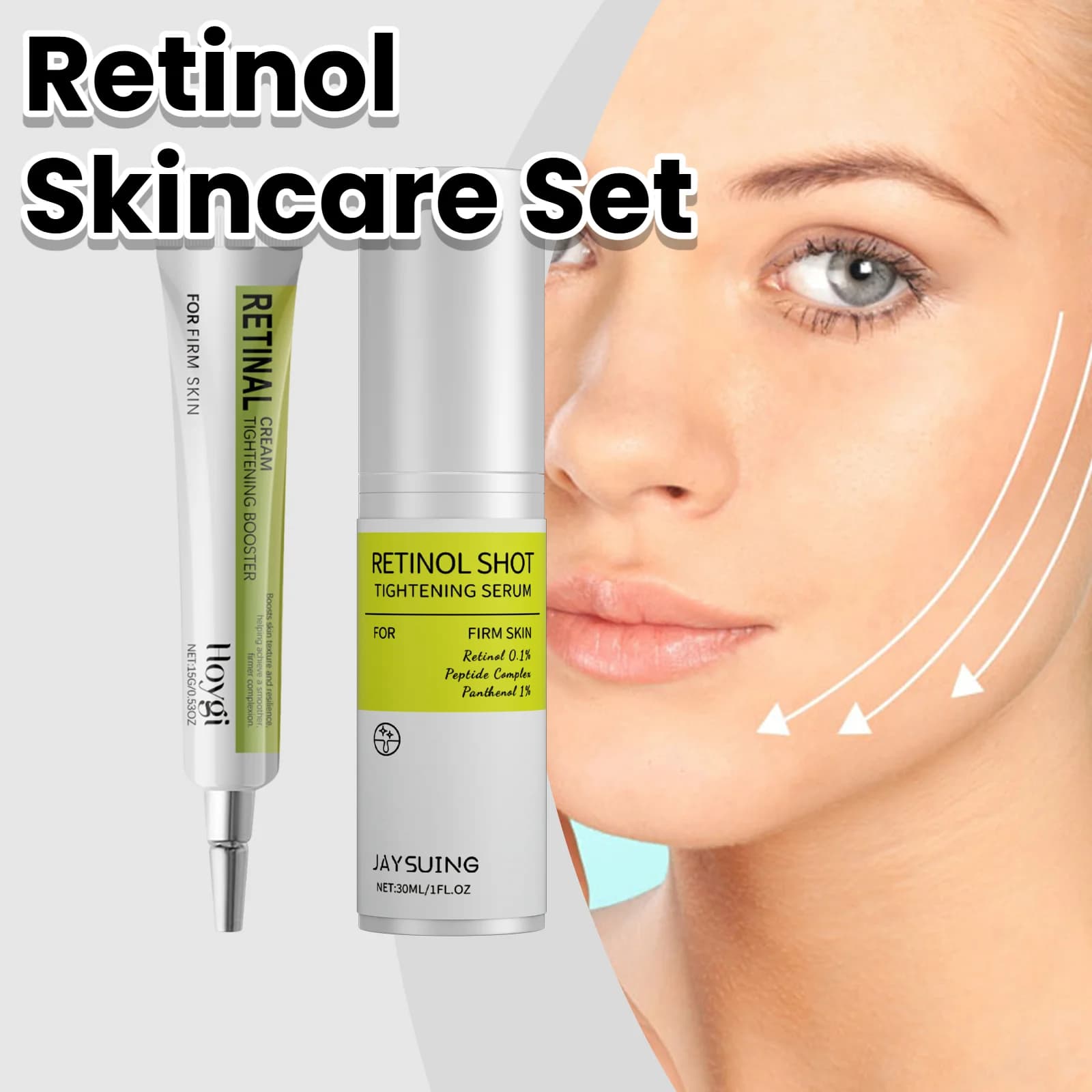 Crème pour les yeux coréenne pour Anti-rides et âge crème pour les yeux au rétinol élimine les cernes contre les poches et les poches hydrate la crème de soin des yeux