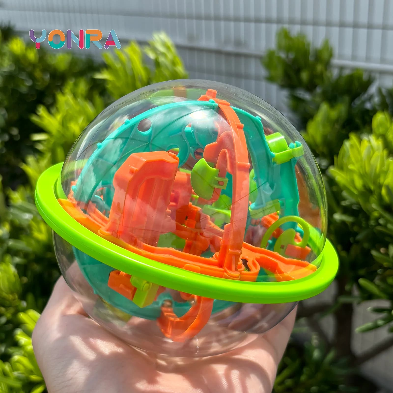 Boule de Puzzle 3D, jeu de cerveau, jouets pour enfants, boule en acier, boule de labyrinthe, jeu de labyrinthe 3D avec 100 Obstacles, cadeaux d'anniversaire pour garçons et filles