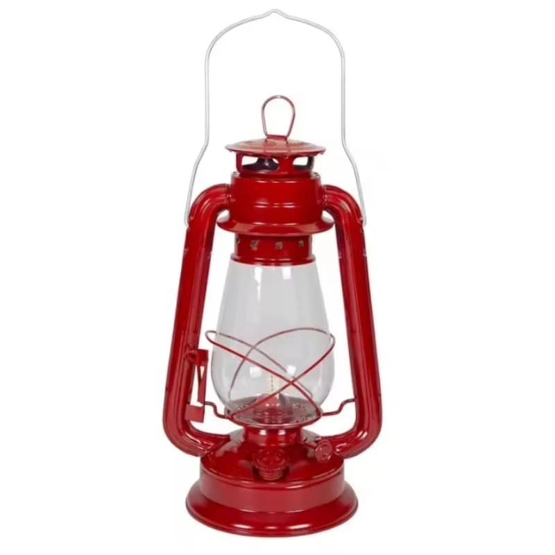 Lampe à huile en verre pour cheminée