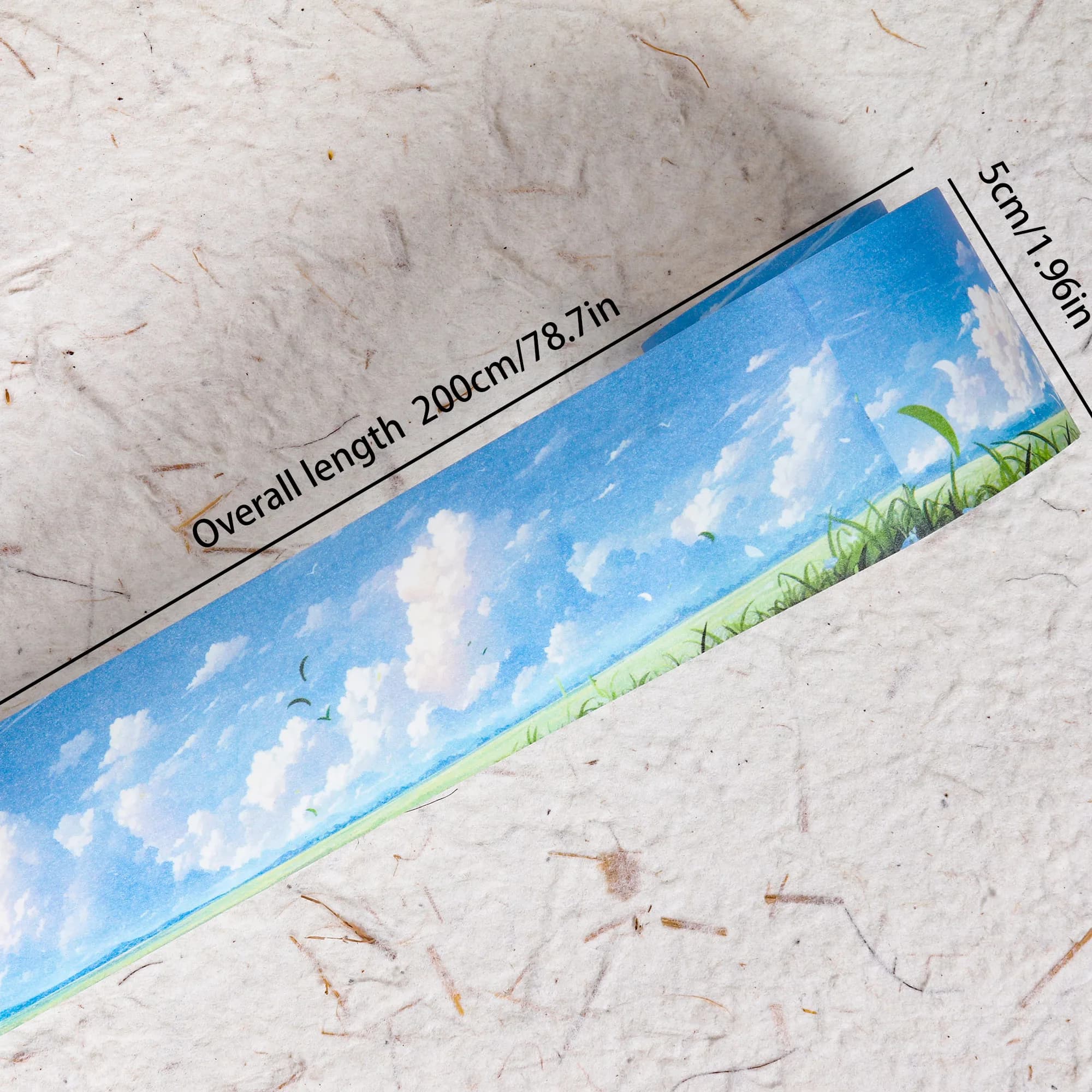 1 rouleau d'autocollants Washi, ruban sur le thème du ciel étoilé, pour l'artisanat d'art, l'artisanat de bricolage, la décoration de collage, les cadres photo et la décoration de cadeaux