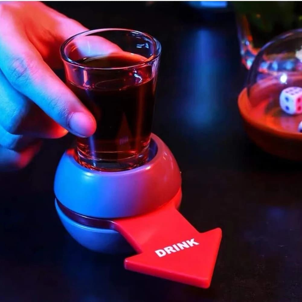 Accessoire de jeu à boire Spin The Shot pour adultes
