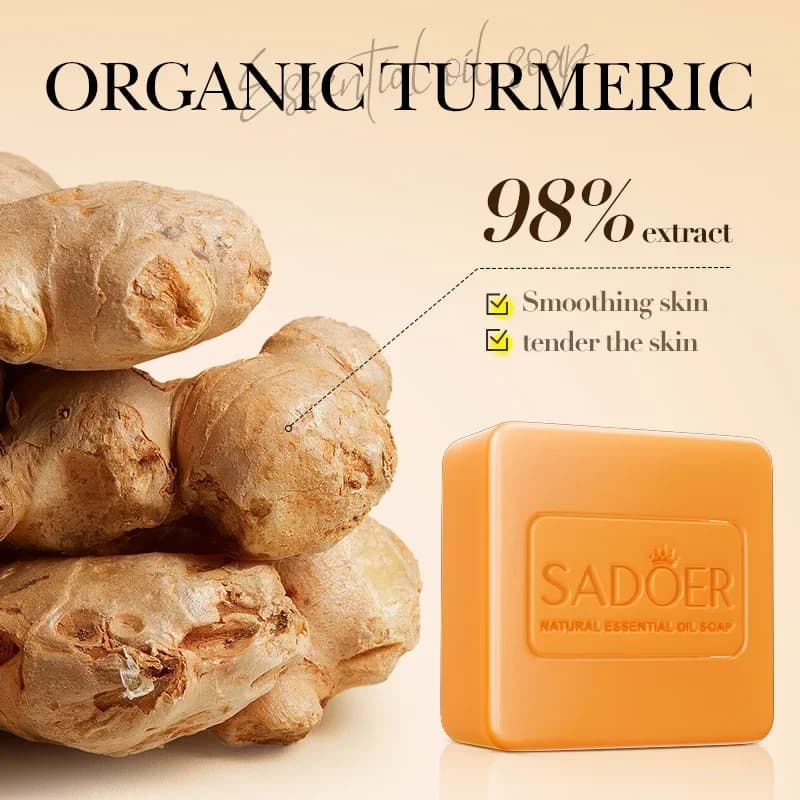 Savon à l'huile essentielle de gingembre