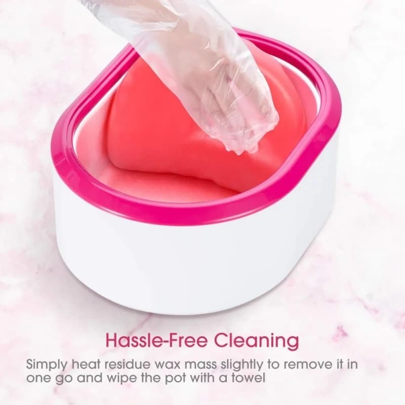 Chauffe-cire à la paraffine pour spa des mains, machine à cire, bain de paraffine thérapeutique, apaisant et hydratant, pour salon de beauté, traitement des mains et des pieds