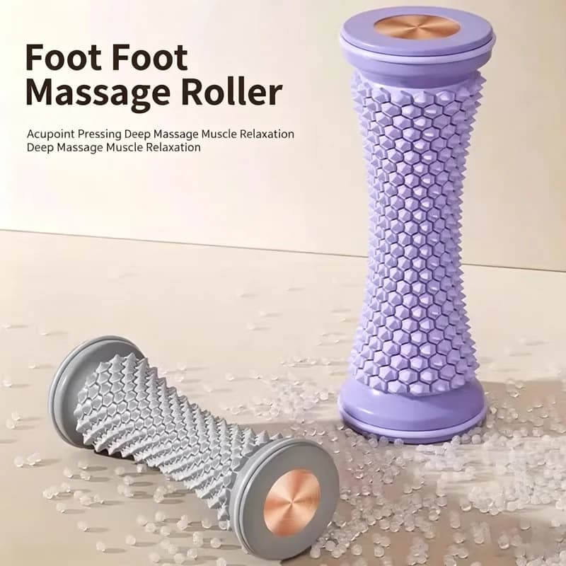 Rouleau de massage pour fascia plantaire, relaxation musculaire des jambes, entraîneur de voûte plantaire, rouleau de fitness
