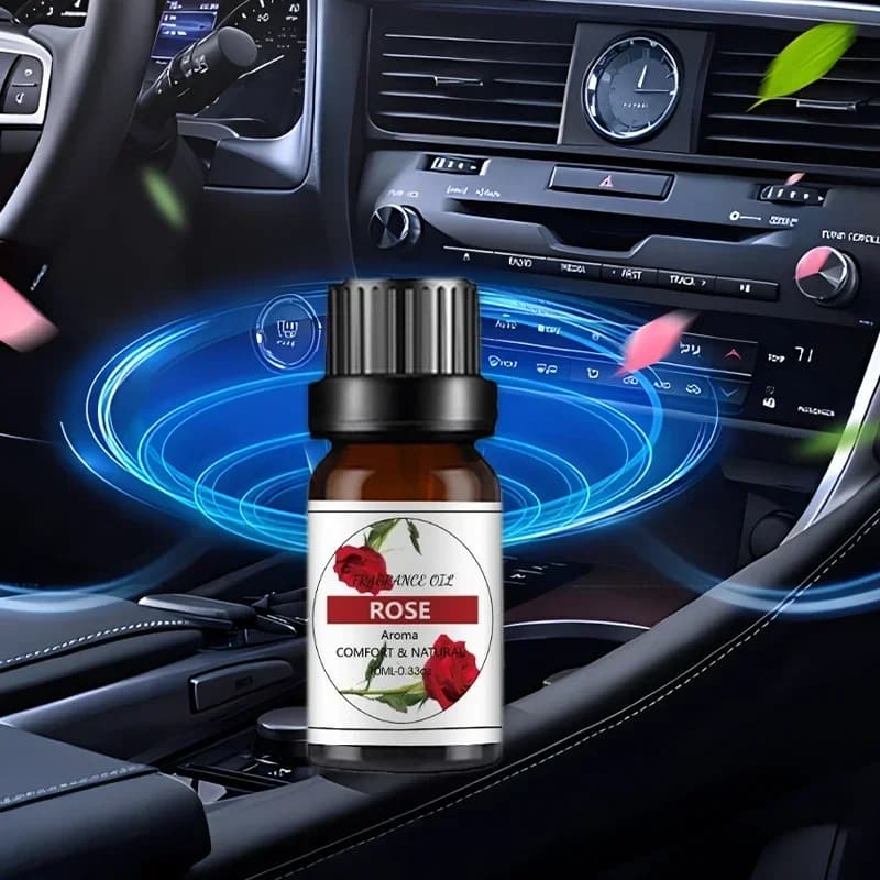 Huile essentielle végétale naturelle pour voiture, 10ml, pour désodorisant, diffuseur, humidificateur, recharge de parfum, arôme pour accessoires automobiles