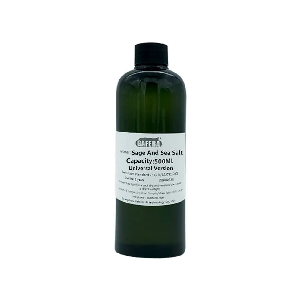 GAFERA 500 ml (16, 9 fl.oz) huile essentielle de sauge et de sel de mer-pour tous les diffuseurs sans eau
